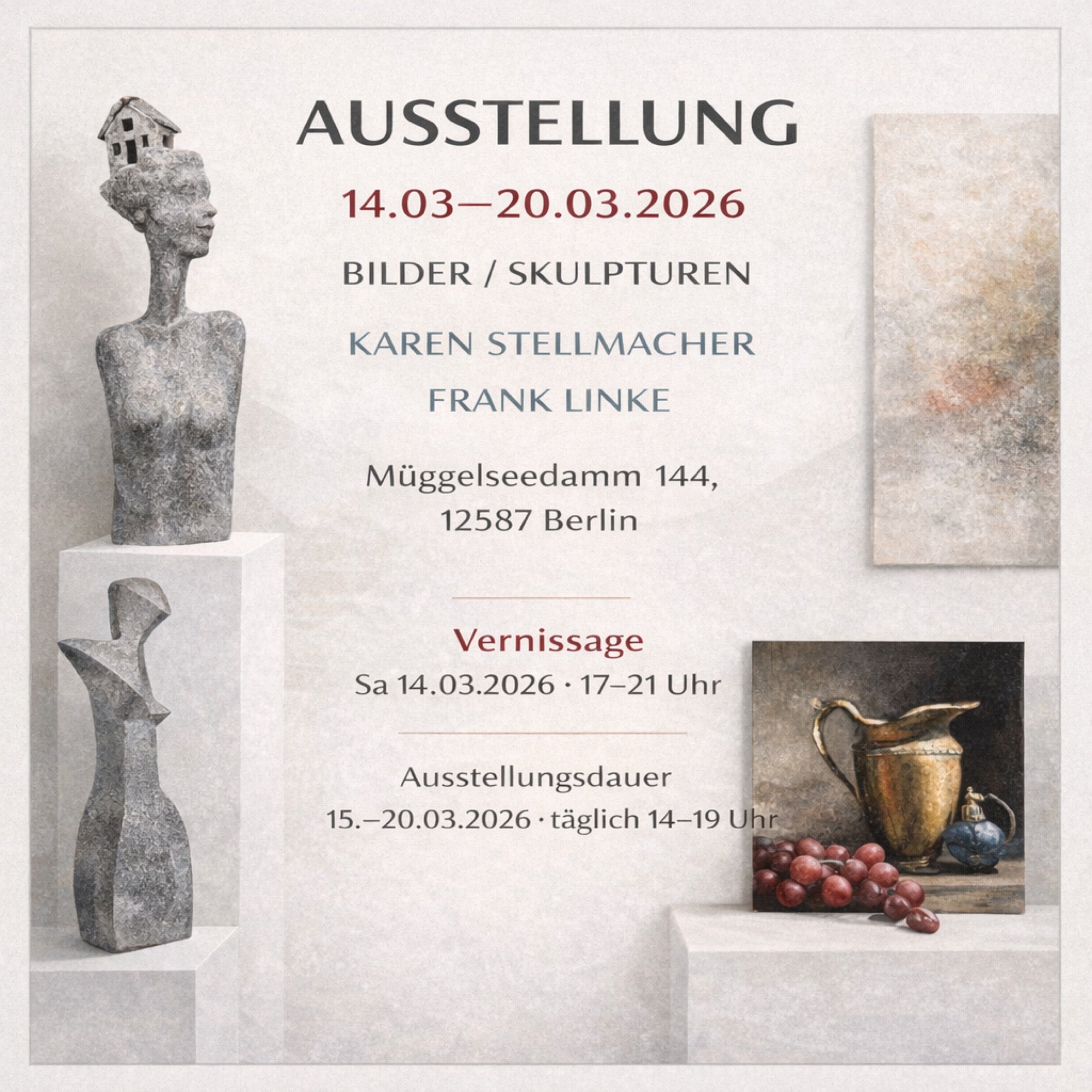 Ausstellung 14.-20.03.2026