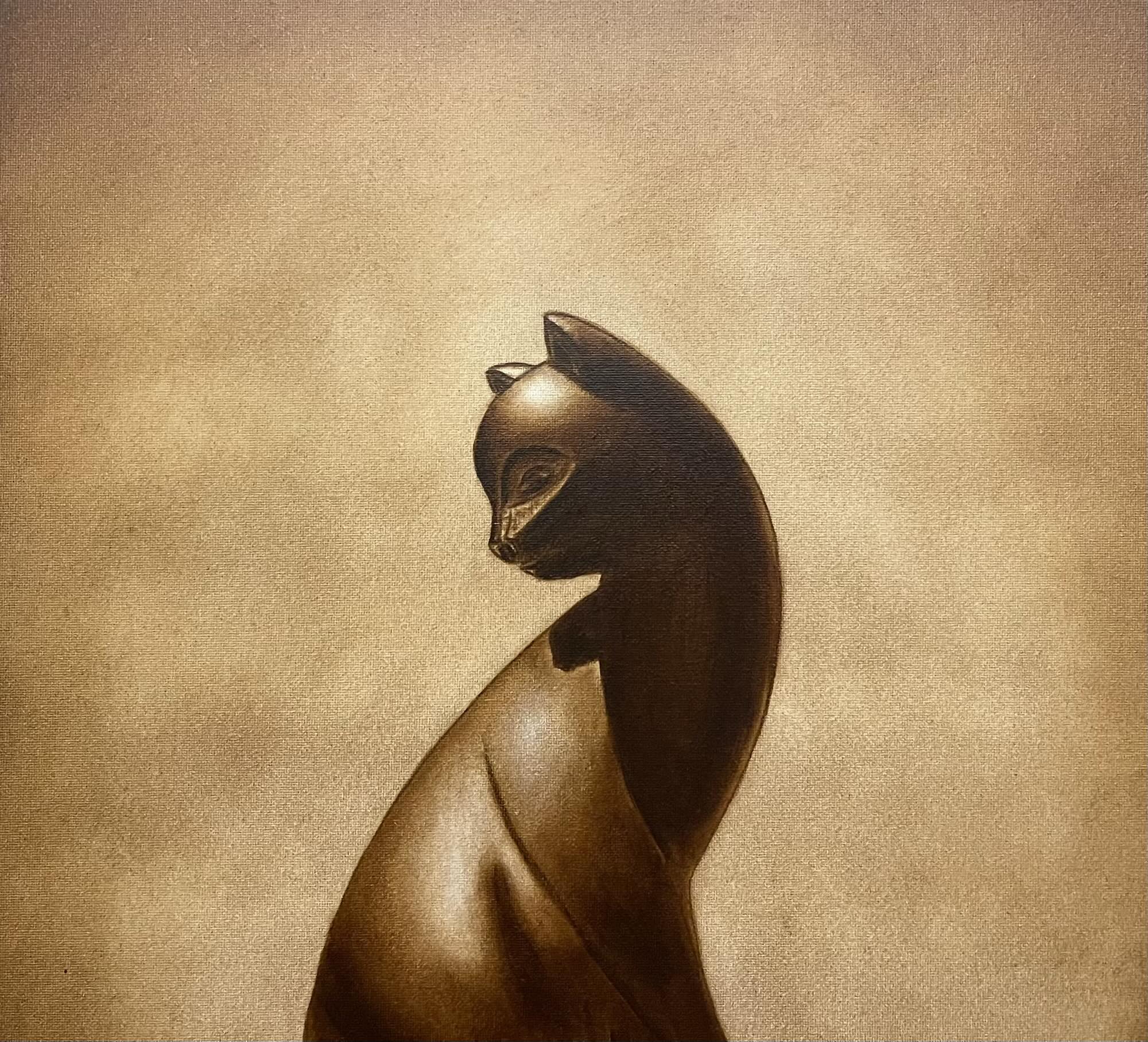 Katze im Bronzerausch